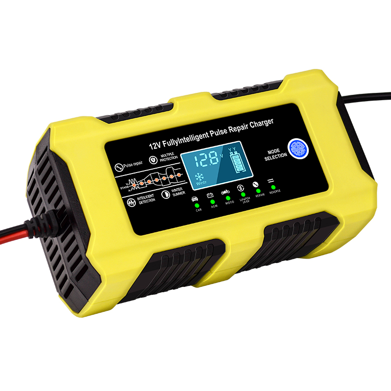 Yellow smart touchscreen charger
