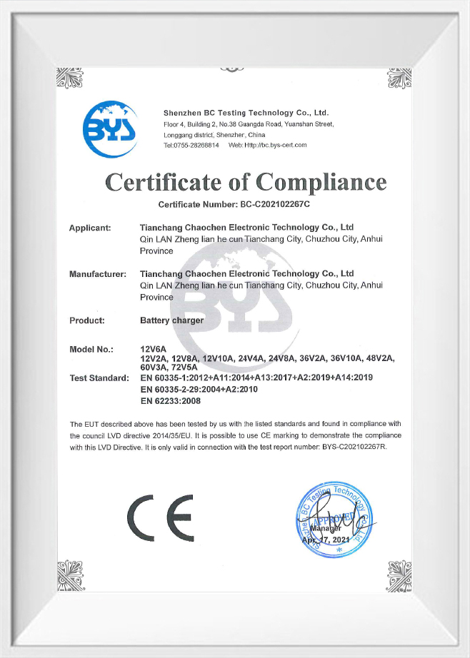 Certificate of Compliance