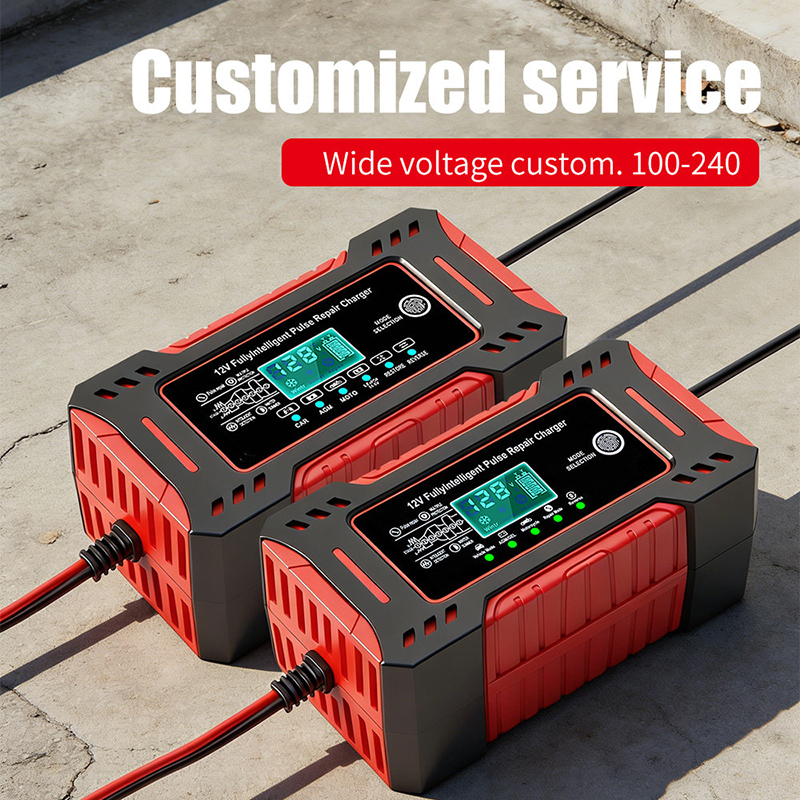 Universal international charger with multiple indicator lights